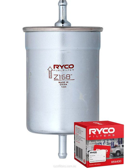 Ryco Fuel Filter Z168 + Service Stickers MGB-KIT-RYC-2141 Ryco - Micks Gone Bush