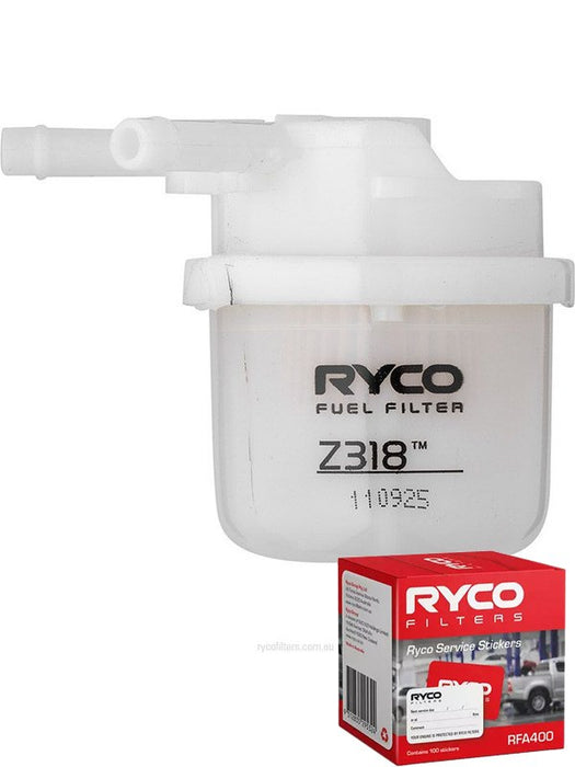 Ryco Fuel Filter Z318 + Service Stickers MGB-KIT-RYC-2178 Ryco - Micks Gone Bush