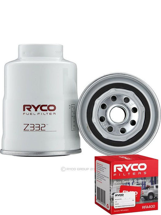 Ryco Fuel Filter Z332 + Service Stickers MGB-KIT-RYC-2184 Ryco - Micks Gone Bush