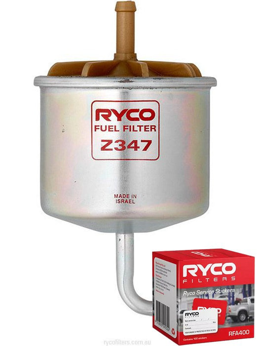 Ryco Fuel Filter Z347 + Service Stickers MGB-KIT-RYC-2192 Ryco - Micks Gone Bush