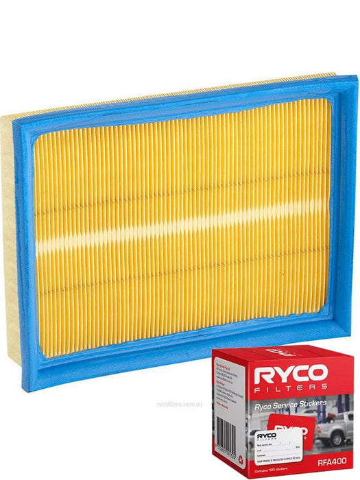 Ryco Air Filter A1305 + Service Stickers MGB-KIT-RYC-220 Ryco - Micks Gone Bush