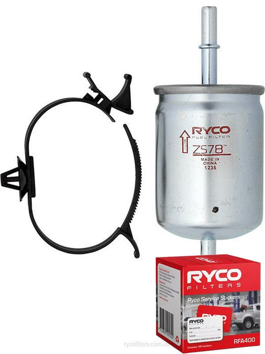 Ryco Fuel Filter Z578 + Service Stickers MGB-KIT-RYC-2313 Ryco - Micks Gone Bush