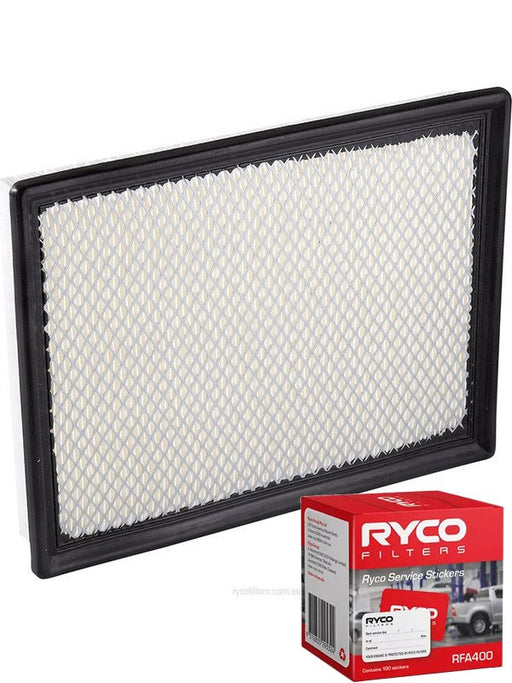 Ryco Air Filter A1358 + Service Stickers MGB-KIT-RYC-245 Ryco - Micks Gone Bush