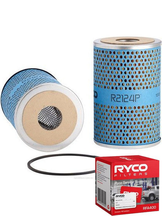Ryco Oil Filter R2124P + Service Stickers MGB-KIT-RYC-2783 Ryco - Micks Gone Bush