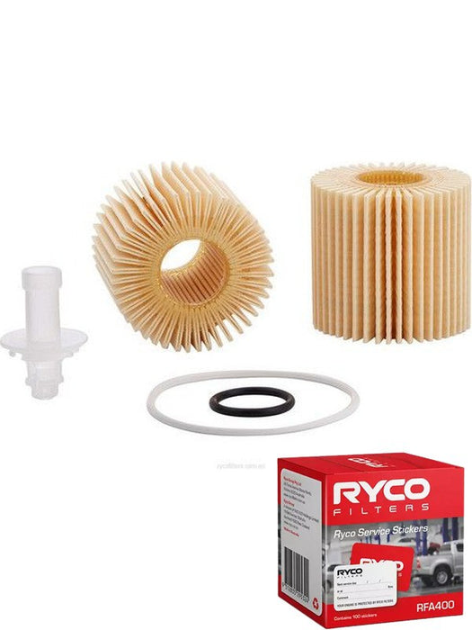 Ryco Oil Filter R2648P + Service Stickers MGB-KIT-RYC-2864 Ryco - Micks Gone Bush