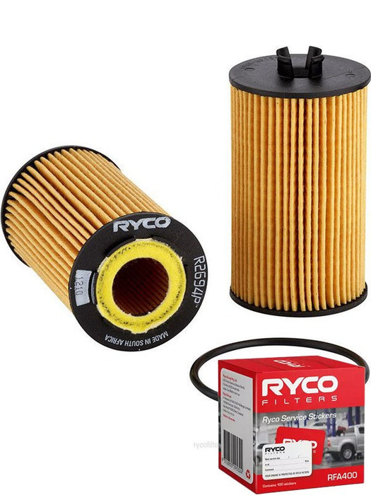 Ryco Oil Filter R2694P + Service Stickers MGB-KIT-RYC-2888 Ryco - Micks Gone Bush
