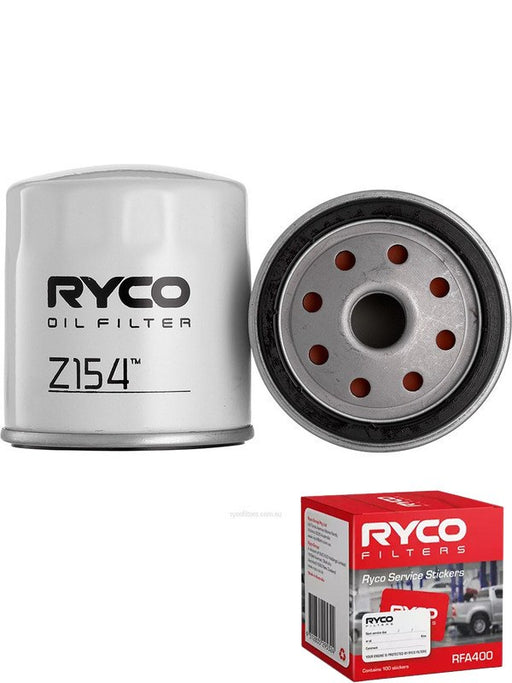 Ryco Oil Filter Z154 + Service Stickers MGB-KIT-RYC-2997 Ryco - Micks Gone Bush