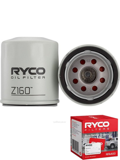 Ryco Oil Filter Z160 + Service Stickers MGB-KIT-RYC-3001 Ryco - Micks Gone Bush