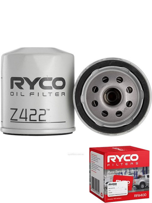 Ryco Oil Filter Z422 + Service Stickers MGB-KIT-RYC-3046 Ryco - Micks Gone Bush