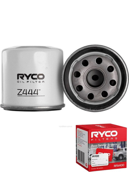 Ryco Oil Filter Z444 + Service Stickers MGB-KIT-RYC-3056 Ryco - Micks Gone Bush