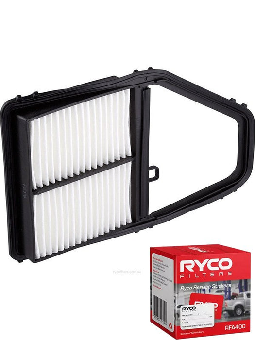 Ryco Air Filter A1448 + Service Stickers MGB-KIT-RYC-307 Ryco - Micks Gone Bush
