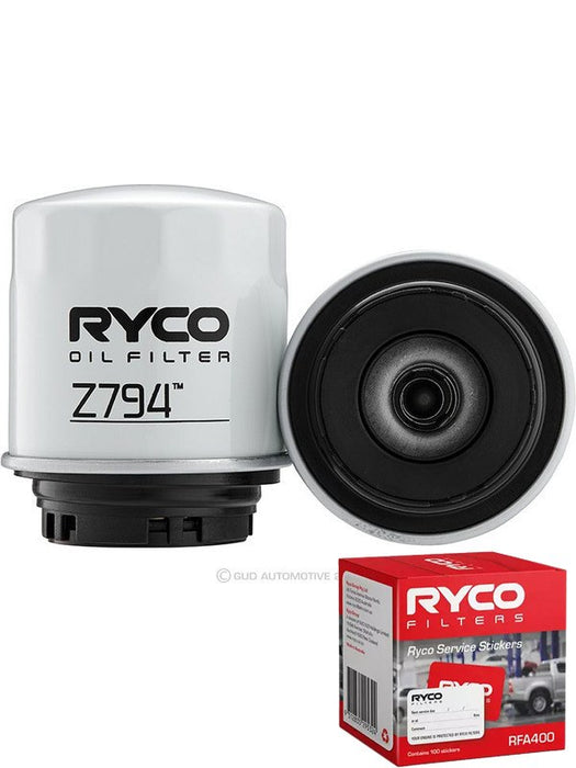 Ryco Oil Filter Z794 + Service Stickers MGB-KIT-RYC-3117 Ryco - Micks Gone Bush