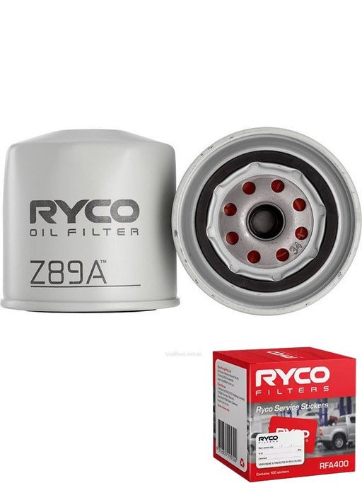 Ryco Oil Filter Z89A + Service Stickers MGB-KIT-RYC-3132 Ryco - Micks Gone Bush