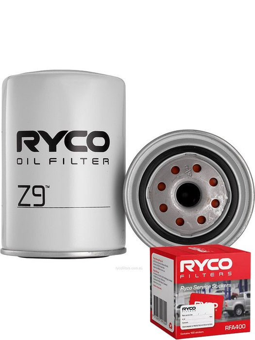 Ryco Oil Filter Z9 + Service Stickers MGB-KIT-RYC-3133 Ryco - Micks Gone Bush