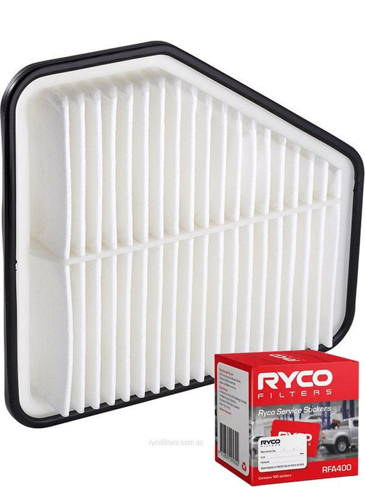 Ryco Air Filter A1558 + Service Stickers MGB-KIT-RYC-383 Ryco - Micks Gone Bush