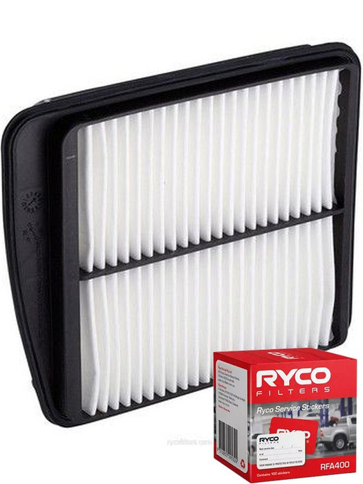 Ryco Air Filter A1592 + Service Stickers MGB-KIT-RYC-415 Ryco - Micks Gone Bush