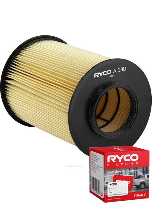 Ryco Air Filter A1630 + Service Stickers MGB-KIT-RYC-452 Ryco - Micks Gone Bush