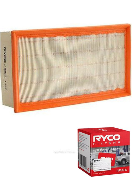 Ryco Air Filter A1858 + Service Stickers MGB-KIT-RYC-659 Ryco - Micks Gone Bush