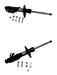 2 x Sachs Shock Absorber MGB-KIT-SAC-482 SACHS - Micks Gone Bush
