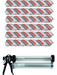 Soudal Soudaflex 33SL Self Leveling Polyurethane Flooring Sealant Grey 600ml 6 Pack + Gun Kit MGB-KIT-SOU-99 Soudal - Micks Gone Bush