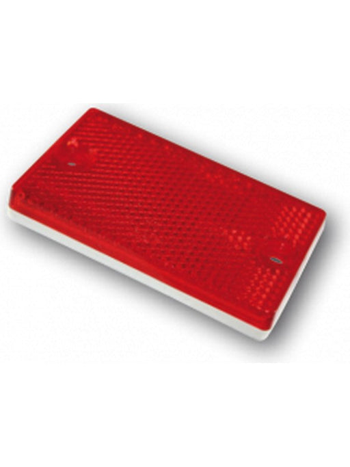 ARK Red Reflector Self Adhesive Or Screw 73mm X 43mm Adr Approved RR4373 ARK - Micks Gone Bush