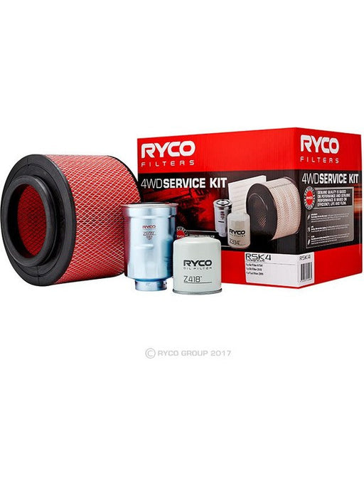 Ryco 4WD Filter Service Kit RSK4 Ryco - Micks Gone Bush