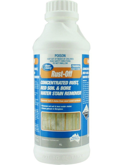 Chemtech Clean N Easy Rust-Off Rust & Stain Remover 1L RUO-1L CHEMTECH - Micks Gone Bush