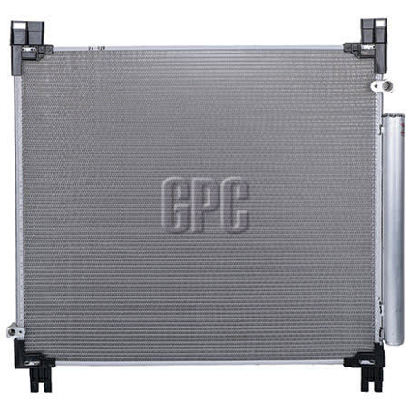 Denso Air Conditioning Condenser Parallel Flow Subcooled 607 X 531 X 14MM CNX2740 AIR CONDITIONING CONDENSER DENSO - Micks Gone Bush