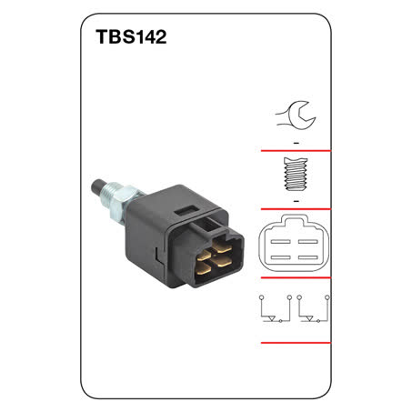 Tridon Stop Light Switch M10 X 1.25 Dual Normally Closed TBS142 SWITCH TRIDON - Micks Gone Bush
