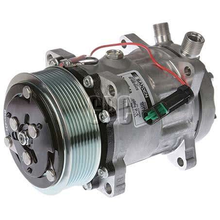 Sanden Air Conditioning Compressor 24V Ear Mount SD7H15 CXS8117 AIR CONDITIONING COMPRESSOR SANDEN - Micks Gone Bush