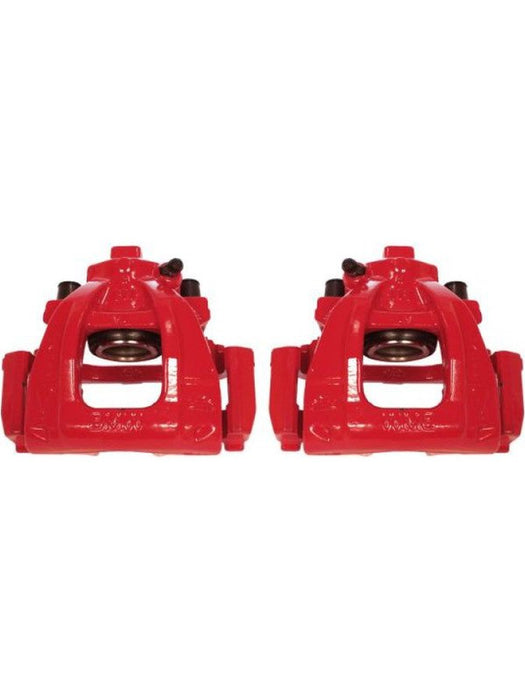 Power Stop For 02-06 Mini Cooper Front Red Calipers w/Brackets Pair S2776 POWERSTOP - Micks Gone Bush