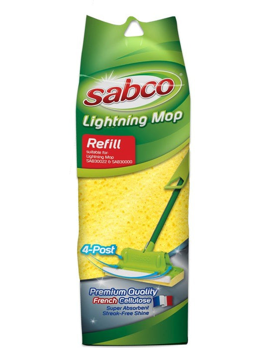 Sabco Premium Lightning Sponge Mop Refill Single Pack SAB3002 SABCO - Micks Gone Bush