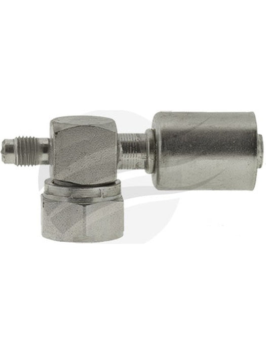 Atco Fitting Female Tube-O 10 X 90 W/Sv Steel SB2143-1 ATCO - Micks Gone Bush