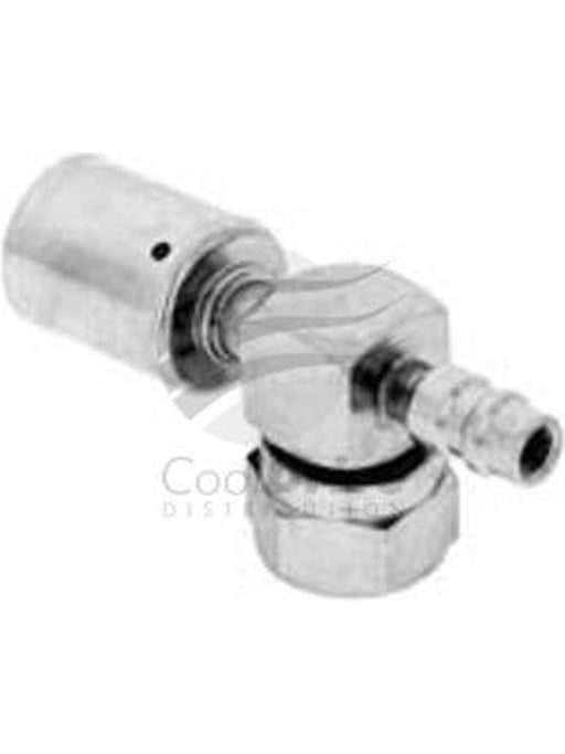 Atco Fitting Female Tube-O 10 X 90 W/Sv Steel SB2143-3 ATCO - Micks Gone Bush