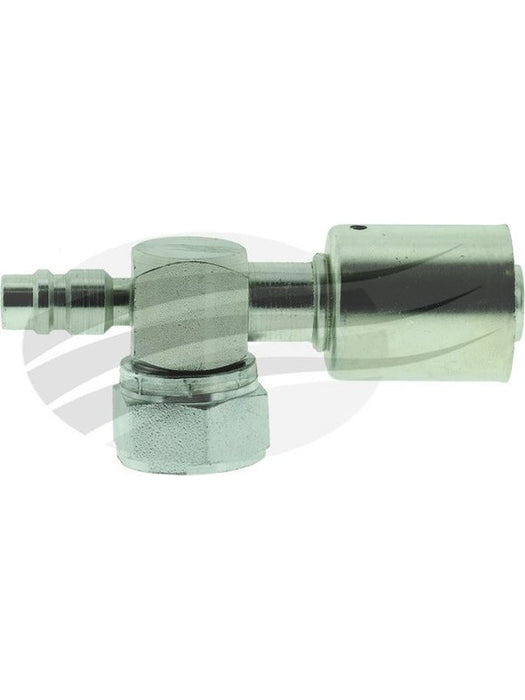 Atco Fitting Female Tube-O 12 X 90 W/Sv Steel SB2144-3 ATCO - Micks Gone Bush