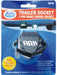 Ark 7 Pin Small Round Plastic Socket with Mounting Screws Washers and Nuts SB70 ARK - Micks Gone Bush