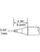 Metcal Cartridge Chisel 1mm (0.039 In) 30 DEG SCP-CH10 METCAL - Micks Gone Bush