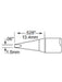 Metcal Tip Chisel 1.5mm (0.06 In) Original SCV-CH15AR METCAL - Micks Gone Bush