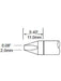 Metcal Tip Chisel 2mm (0.079 In) SCV-CH20 METCAL - Micks Gone Bush