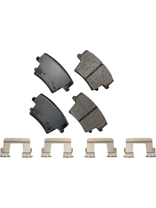 Akebono Brake Pads Severe Duty Rear Dodge Charger 2006-20 Set of 4 SDF1057 Brake Pads Akebono Brake Corporation - Micks Gone Bush