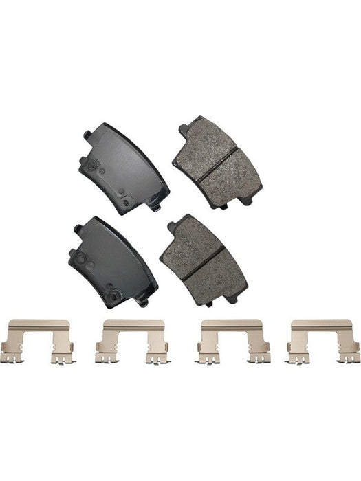 Akebono Brake Pads Severe Duty Rear Dodge Charger 2006-20 Set of 4 SDF1057 Brake Pads Akebono Brake Corporation - Micks Gone Bush