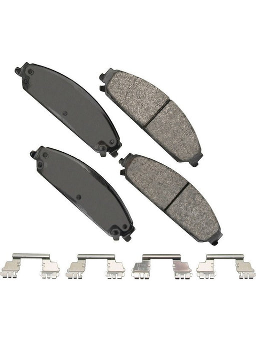 Akebono Brake Pads Severe Duty Front Dodge Charger 2006-21 Set of 4 SDF1058 Brake Pads Akebono Brake Corporation - Micks Gone Bush