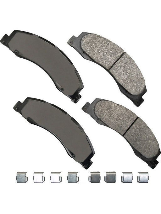 Akebono Brake Pads Severe Duty Front Ford Fullsize Van 2008-19 SDF1328 Brake Pads Akebono Brake Corporation - Micks Gone Bush