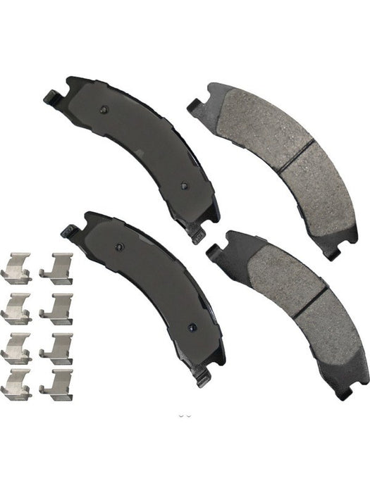 Akebono Brake Pads Severe Duty Rear Ford Fullsize Van 2008-22 Set of 4 SDF1329 Brake Pads Akebono Brake Corporation - Micks Gone Bush