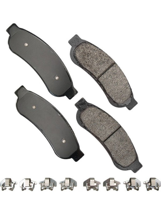 Akebono Brake Pads Severe Duty Rear Ford Fullsize Truck 2008-12 SDF1334 Brake Pads Akebono Brake Corporation - Micks Gone Bush