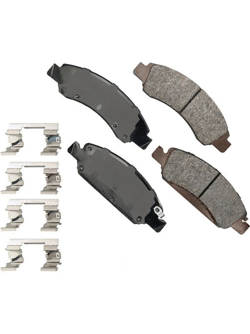 Akebono Brake Pads Severe Duty Front GM Fullsize SUV 2007-09 / 2015-20 SDF1363 Brake Pads Akebono Brake Corporation - Micks Gone Bush