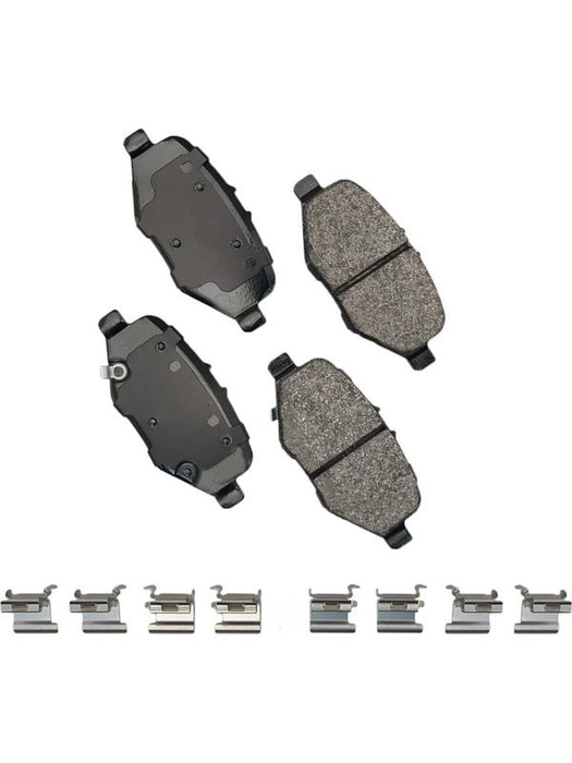 Akebono Brake Pads Severe Duty Rear Ford Fullsize Car / SUV 2013-19 SDF1612 Brake Pads Akebono Brake Corporation - Micks Gone Bush