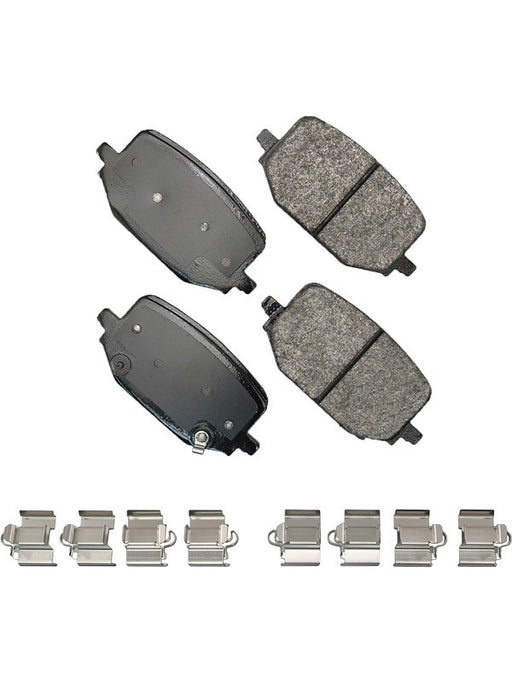 Akebono Brake Pads Severe Duty Rear Ford Fullsize SUV 2020-23 Set of 4 SDF2231 Brake Pads Akebono Brake Corporation - Micks Gone Bush