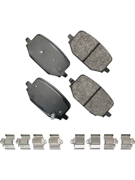 Akebono Brake Pads Severe Duty Rear Ford Fullsize SUV 2020-23 Set of 4 SDF2231 Brake Pads Akebono Brake Corporation - Micks Gone Bush