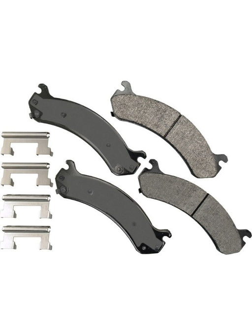 Akebono Brake Pads Severe Duty Front GM Fullsize Van 2001-20 Set of 4 SDF784 Brake Pads Akebono Brake Corporation - Micks Gone Bush